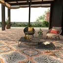 Piso Porcelánico Tecnopiso 60x60 Rock Clover Negro