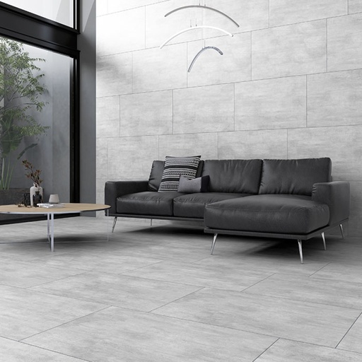 Piso Porcelánico Rectificado Tecnopiso 59.5x89.5 Hita Blanco