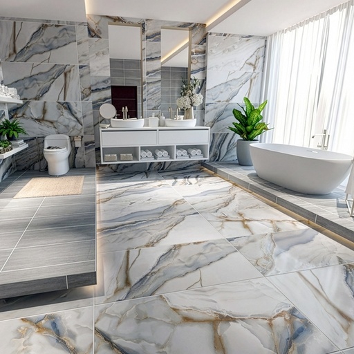 Piso Porcelánico Rectificado Tecnopiso 59.5x89.5 Boreal